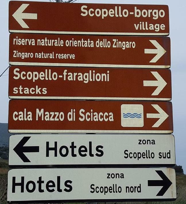 Appartamenti Cala Azzurra Scopello  Zewnętrze zdjęcie